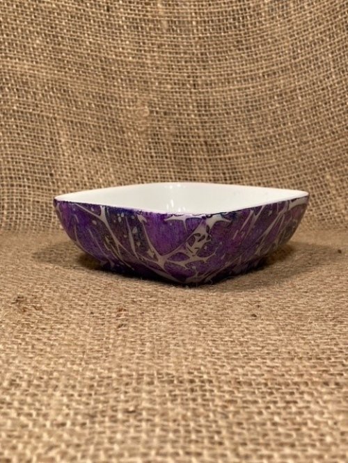 Nature Small Square Trinket - Purple