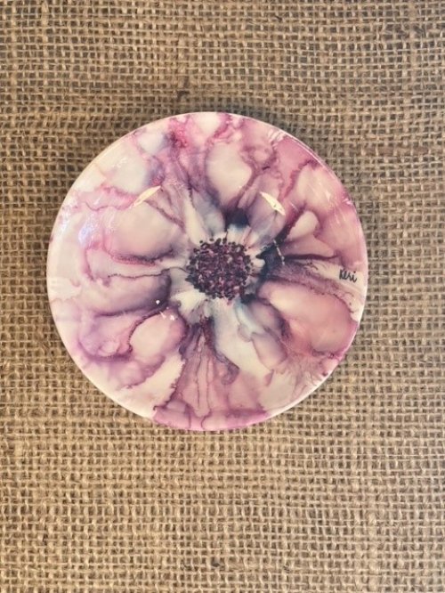 Pink Sherbet Flower Trinket