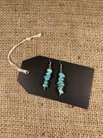 Turquoise Silver Earrings